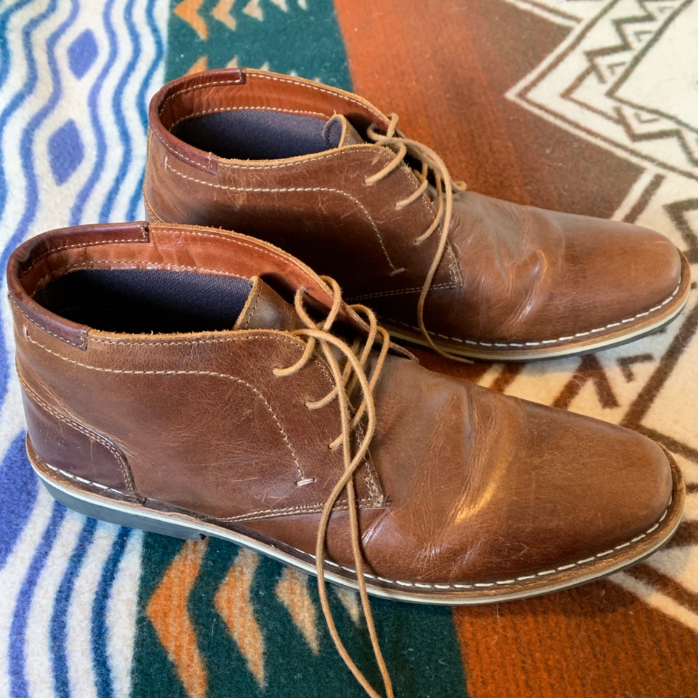 Men’s Steve Madden Harken Leather Boot